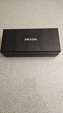 PRADA Black Sunglasses Eyeglasses Gift Box Empty Authentic 6.5" x 3" x 2"