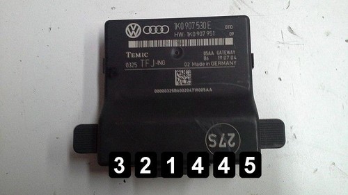 VW GOLF STEUERGERÄT STEUERGERÄT GATEWAY 1K0907530E Bj 2004