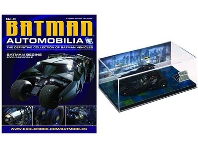Eaglemoss Batman Automobilia Ausgabe 3 Batmobile Batman beginnt Film mit Magazin