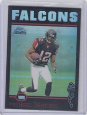 2004 Michael Jenkins Topps Chrome BLACK ROOKIE REFRACTOR Parallel /100 - #179