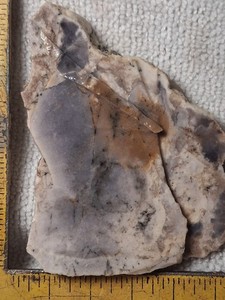 Rough Slab Amethyst Sage 93g. 5/16" Thick Lapidary Cabbing #E-6