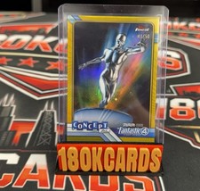 2026 Topps Finest Marvel Fantastic Four SILVER SURFER Concept Art CA-15 Gold /50