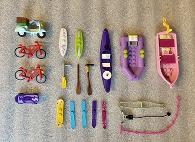 Lot of Lego  Boats, Bikes, Ski s. Surfboards and more plus  accessories. 