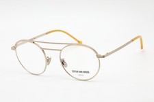 CUTLER AND GROSS CG1269 011 Eyeglasses Silver Yellow Frame 50mm