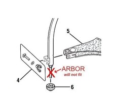 Original Homelite Arborless Trimmerkopf für 26CS Curved Shaft Trimmer 311759011