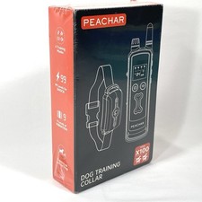 Peachar Dog Training Collar with Remote Model X100 - New Sealed