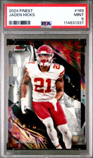 2024 FINEST #169 JADEN HICKS PSA MINT 9
