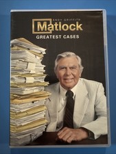 Matlock Greatest Cases DVD 3 Disc Set Andy Griffith Preowned Very Good