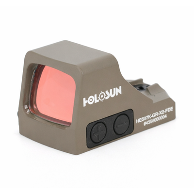 Holosun HE507K-GR-X2 FDE Multi-Reticle Circle Dot Green Dot Sight