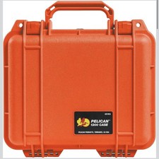 Pelican 1200 Case Orange Waterproof Hard Case Rugged Protective Storage