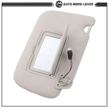 96400-3SG8A Right Side Sun Visor For Nissan Sentra 13-2019 Gray W/ Mirror Light