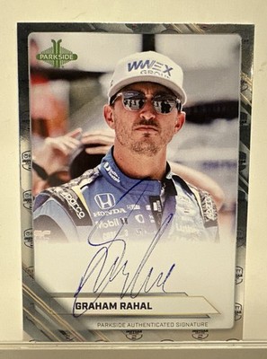 2026 Parkside Indycar Signature Series Graham Rahal Signed Card #SS-GR #9/50