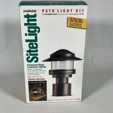 Red Dot Dome Path & Walkway Light Kit K811br SiteLight Landscape 7 1/2” Bronze