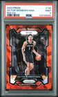 VICTOR WEMBANYAMA 2023 PRIZM RED ICE ROOKIE RC #136 PSA 9 MINT! SPURS #1 FRANCE!