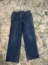 Carhartt Jeans Mens 32x30 Carpenter Pockets Workwear Denim