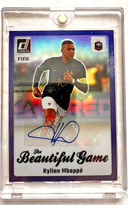 KYLIAN MBAPPE Blue Prizm Beautiful Game Auto (88 of 99) 2023/24