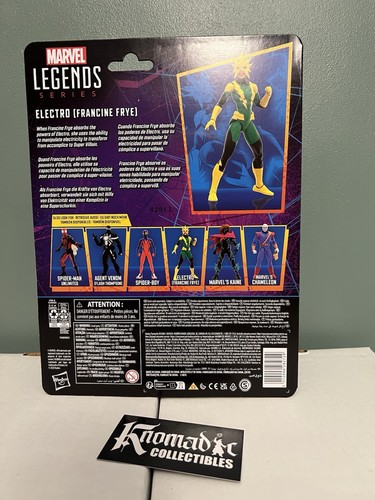 Marvel Legends Series - Electro [Francine Frye - Retro] | eBay
