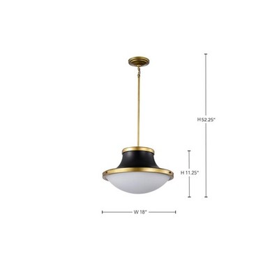 Satco 60-7908 Island 3 Light 18'' Pendant
