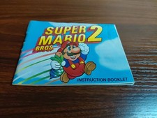 Super Mario Bros. 2 Nintendo NES Instruction Manual Booklet Only