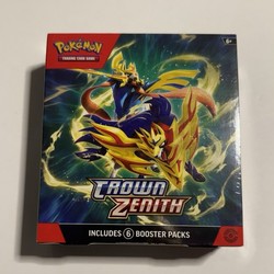 Pokemon TCG Crown Zenith Booster Bundle (6 Packs)