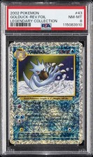 2002 POKEMON LEGENDARY COLLECTION #43 GOLDUCK-REVERSE FOIL PSA 8 on eBay