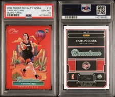 2024 Rookie Royalty WNBA Caitlin Clark Downtown #11 PSA 10 Case Hit SSP All Star