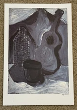 Jerry Garcia Lithograph Still Life Art Print Poster #739/1000 Grateful Dead