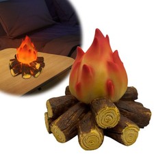 Flame Light Battery Powered Fake Fire Lamps Decorative Realistic Flame Lamp OY