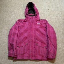 The North Face Jacket Womens Large Pink Check...