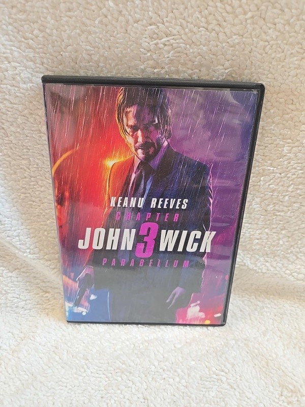 John Wick Chapter 3 Parabellum (DVD, 2019)