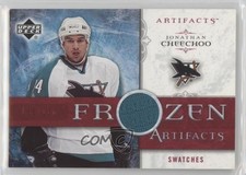 2006 Upper Deck Artifacts Frozen Swatches Red /100 Jonathan Cheechoo #FA-JO 0bz