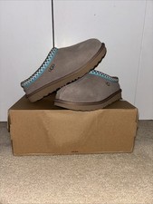 UGG Tasman II Caribou Sapphire Ice Big Kids Size US 3 Slippers 1019066K-CPPH