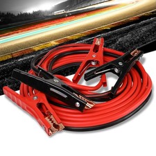 Heavy Duty 16ft 6 Gauge Copper Wire Battery Jumper Cables Jump Start Booster Kit