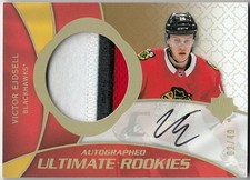 2018-19 UD Ultimate 08-09 Retro Rookies Auto Patch VICTOR EJDSELL #RRPA-VE #2/49