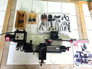 Sherline Lathe Mod 4000 / Mill Column Mod 2000 / Many Accessories see Photos