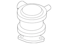 Genuine Volkswagen Secondary Air Injection Pump Check Valve 06J-131-097-D