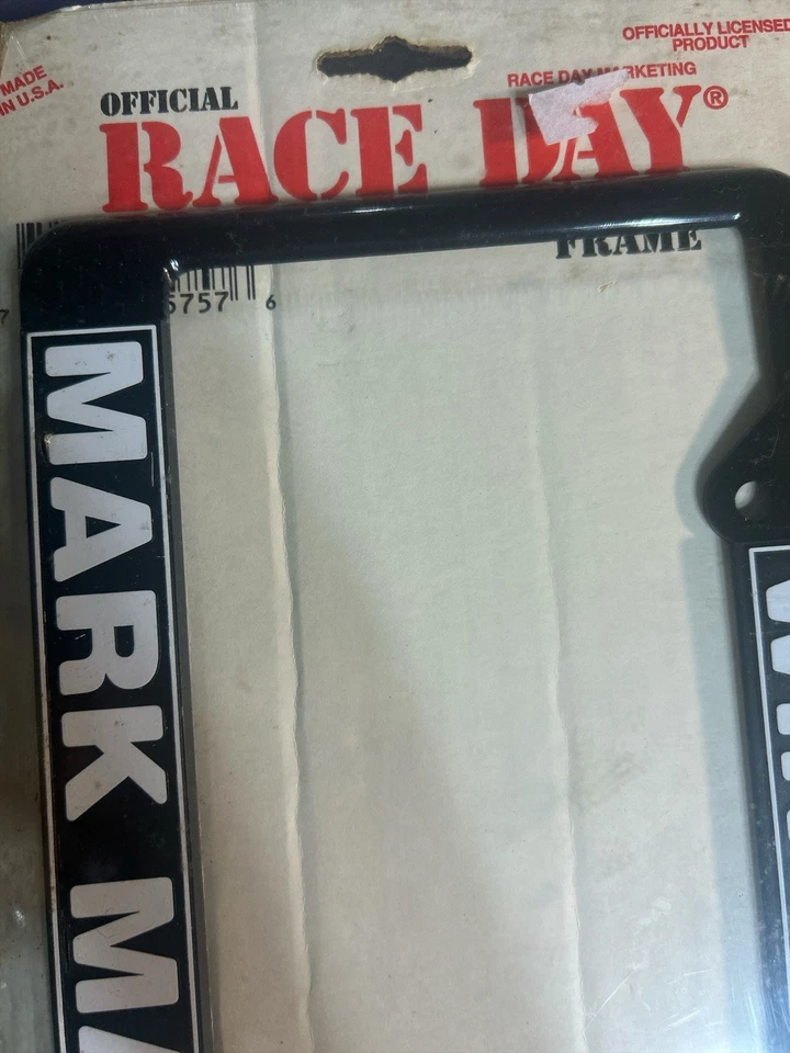 2 NUEVO Marco de matrícula Race Day Winn Dixie Mark Martin 60 Foto 4 de 4