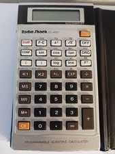 RadioShack EC-4021 Programmable Scientific Calculator Cat No. 65-984