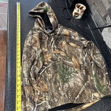 Boys Camo Hoodie Realtree L 10-12