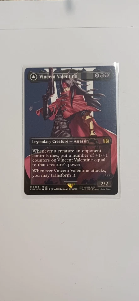 Vincent Valentine | Borderless | MTG | FIN | Near Mint | English EN - Bild 2 von 2