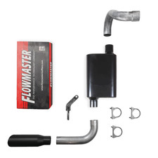 Direct Fit Jeep Wrangler 18-25 2.5 Single Exhaust Kit Flowmaster 40 Series Tip