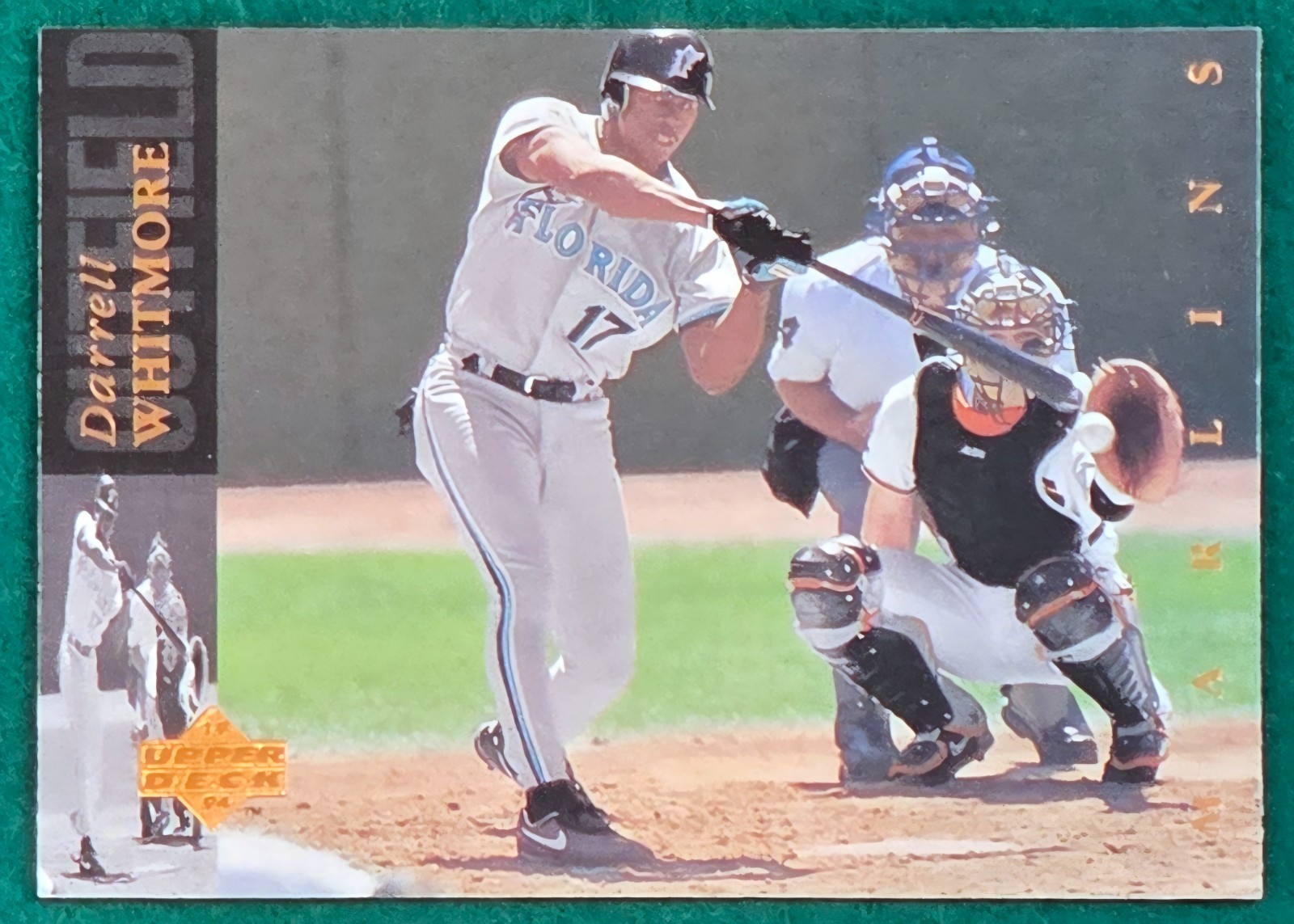 Darrell Whitmore - 1994 Upper Deck #233 - Florida Marlins Baseball Card