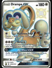 Drampa GX Shiny Holo Rare Hidden Fates Shiny Vault SV80/SV94 Colorless Pokemon C on eBay