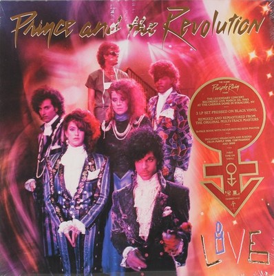 PRINCE AND THE REVOLUTION Live 3LP BOX DELUXE Purple Rain Tour 1985 BOOKLET