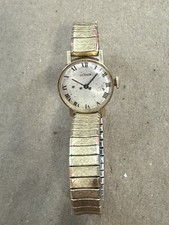 LeCoultre Vintage 14K Gold Manual Wind Watch 17J