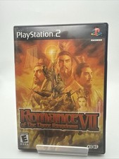 Koei Romance of the Three Kingdoms VII PlayStation 2 PS2 - Manual/REG card