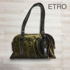 ETRO Velvet Handbag