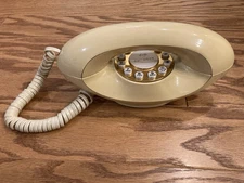 Vintage ATC Genie Phone American Telecommunication Corp Mod Push Button