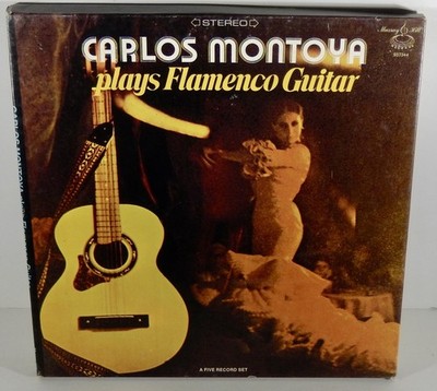 CARLOS MONTOYA  Plays Flamenco Guitar (5 LP box set)
