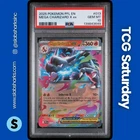 2025 POKEMON PHANTASMAL FLAMES #013/094 MEGA CHARIZARD X EX DOUBLE RARE PSA 10